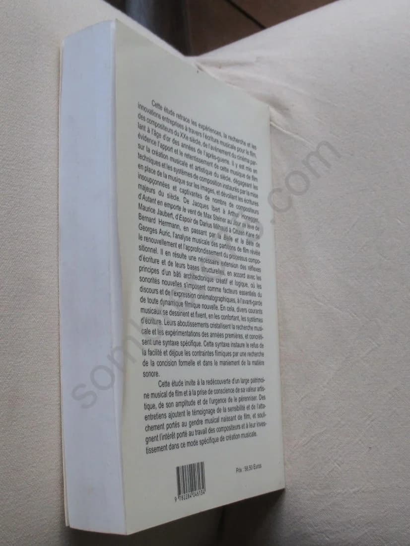 La Musique de Cinéma Française, Européenne et Américaine. CHANUDAUD. Envoi Jean MARAIS - Image 6