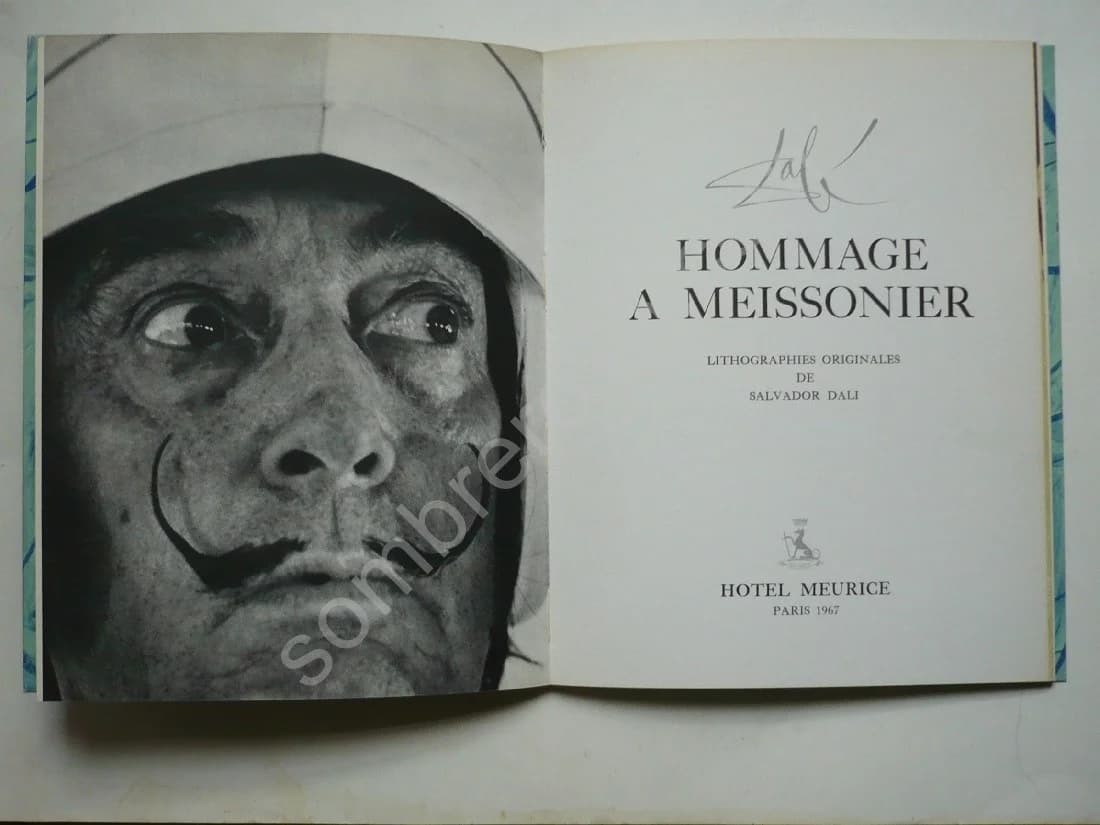 Manifeste en Hommage à Meissonier. Lithographies Originales - Image 4