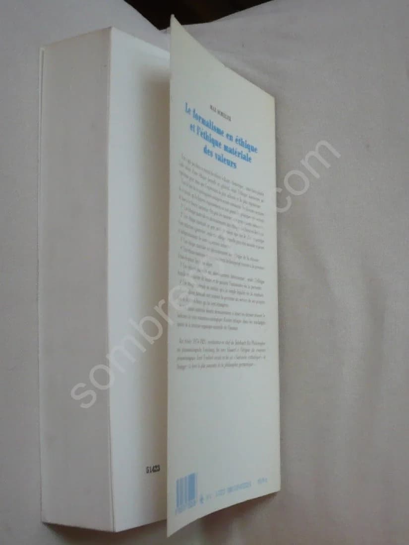 Le Formalisme en Ethique et l'Ethique Matériale des Valeurs - Image 3