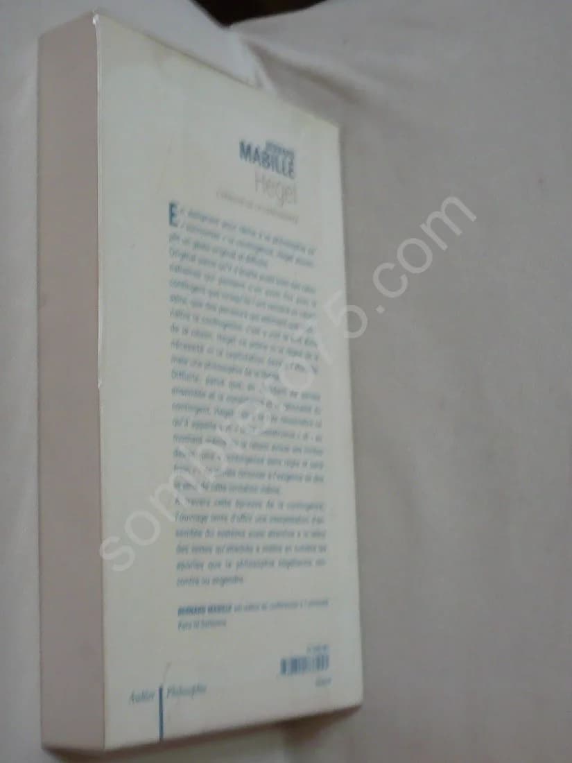 Hegel L'Epreuve de la Contingence - Image 3