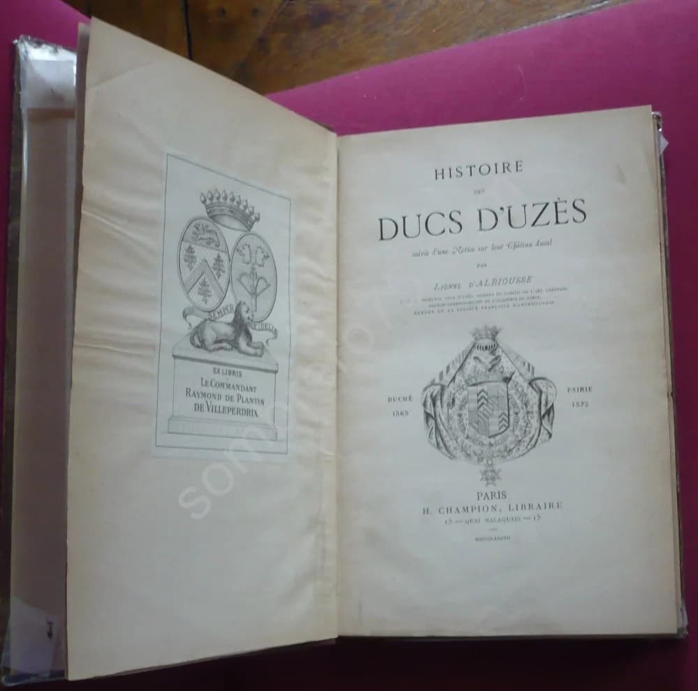 Histoire des Ducs d'Uzès - Image 2