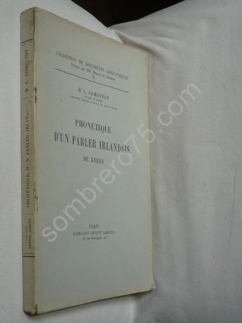 Phonétique d'un Parler Irlandais de Kerry - Image 2