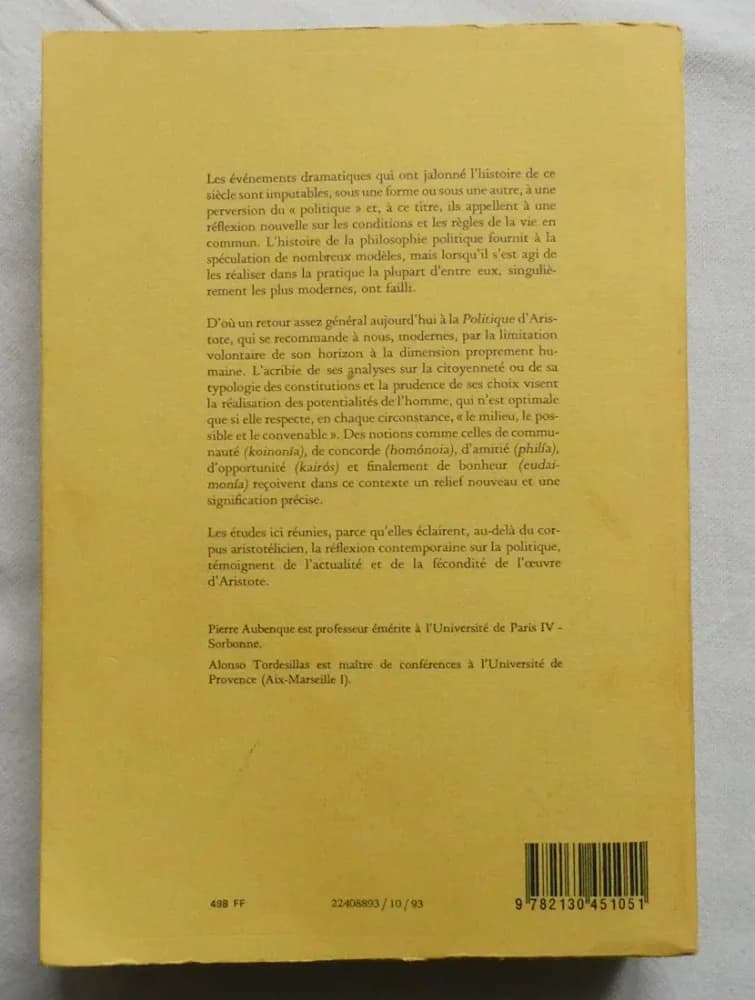 Aristote Politique - Etudes sur la Politique d'Aristote - Image 4