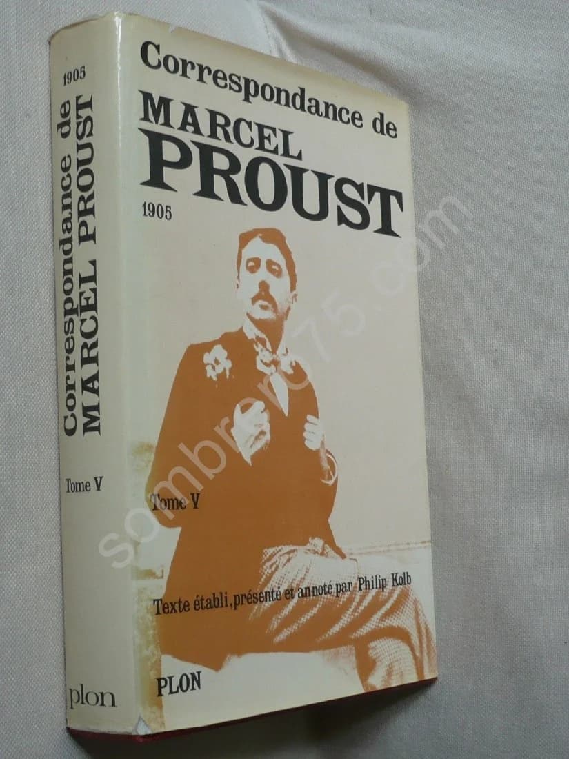Correspondance de Marcel Proust 1905 - Tome 5. Texte Établi et annoté par KOLB Philip - Image 2