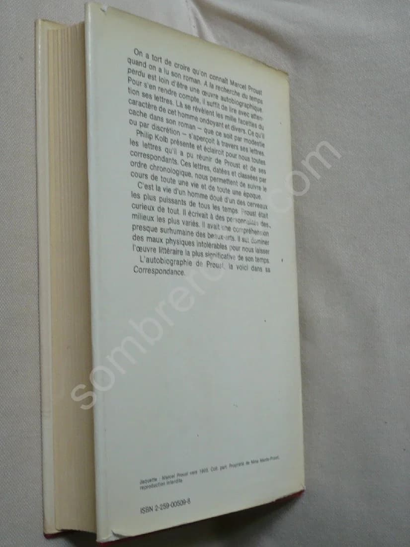 Correspondance de Marcel Proust 1905 - Tome 5. Texte Établi et annoté par KOLB Philip - Image 3