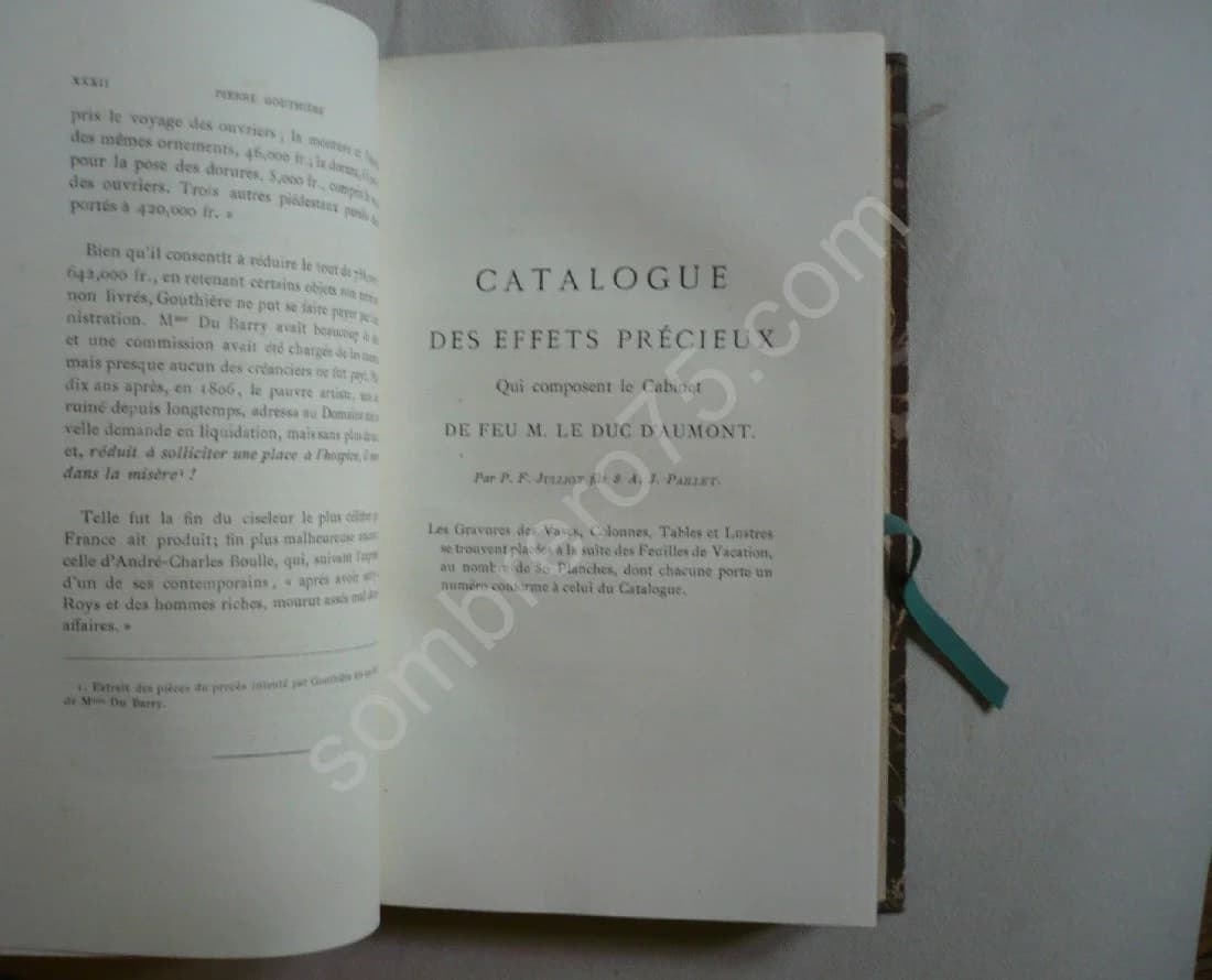 Le Cabinet du Duc d'Aumont et les Amateurs de son Temps. 1870 - Image 4