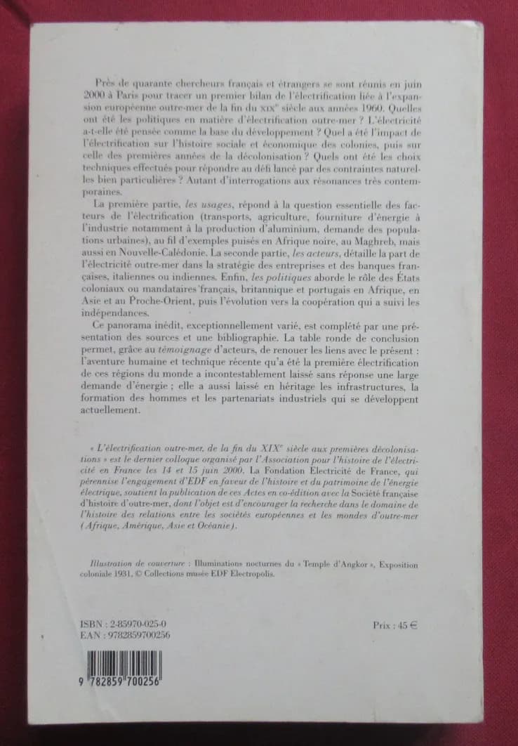 L'Electrification outre-mer de la fin du XIXe aux premières décolonisations - Image 5