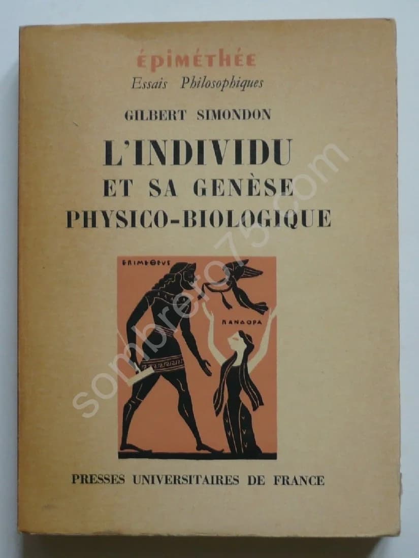 L'Individu et sa Genèse Physico-Biologique