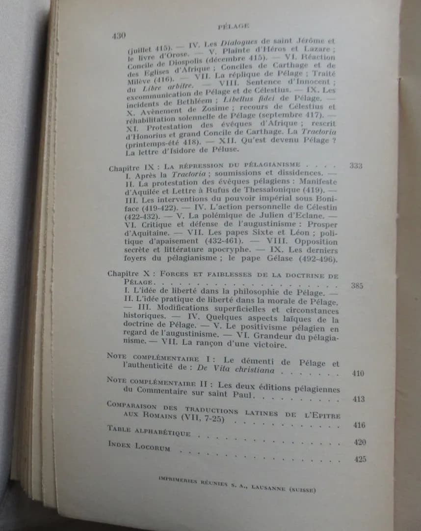 G. de Plinval. Pélage ses Ecrits, sa Vie et sa Réforme - Image 5