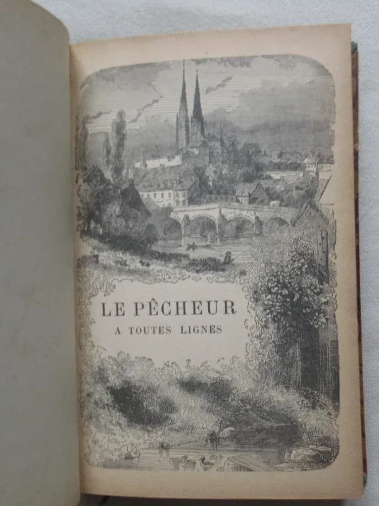 Charles de MASSAS. Le Pêcheur à la Mouche Artificielle 4e Ed. relié - Image 6
