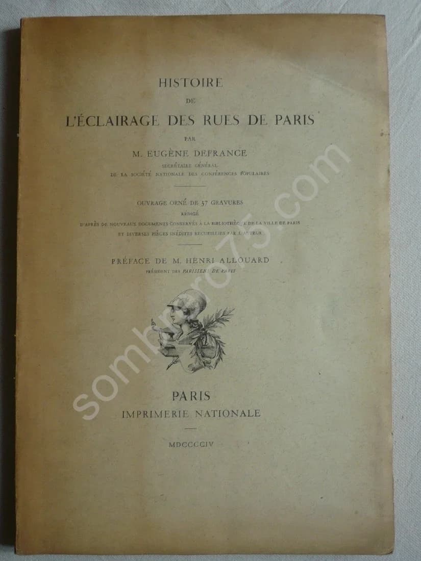 Histoire de l'Eclairage des Rues de Paris