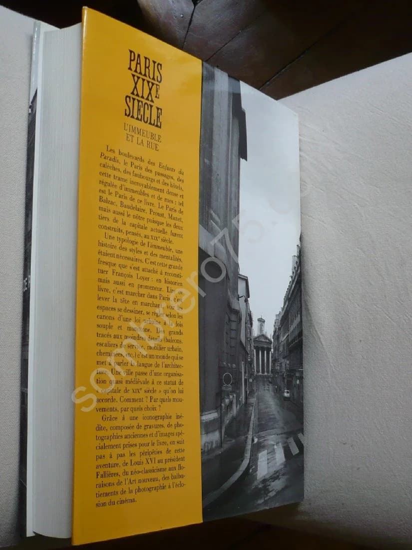 Paris XIXe siècle. L'Immeuble et la Rue. François Loyer - Image 3