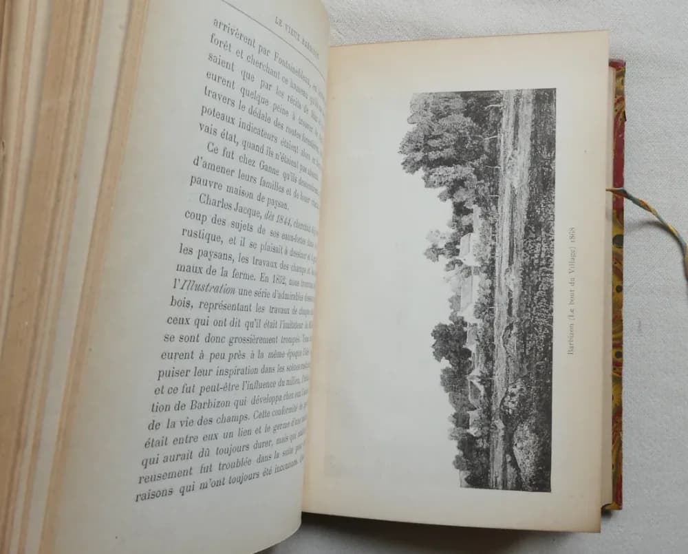 Le Vieux Barbizon : Souvenirs de Jeunesse d'un Paysagiste 1852 - 1875 avec 10 Dessins de l'auteur. Ed. 1907 - Image 5