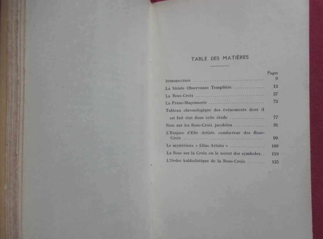 Templiers et Rose Croix. 1955. R. AMBELAIN  - Image 5