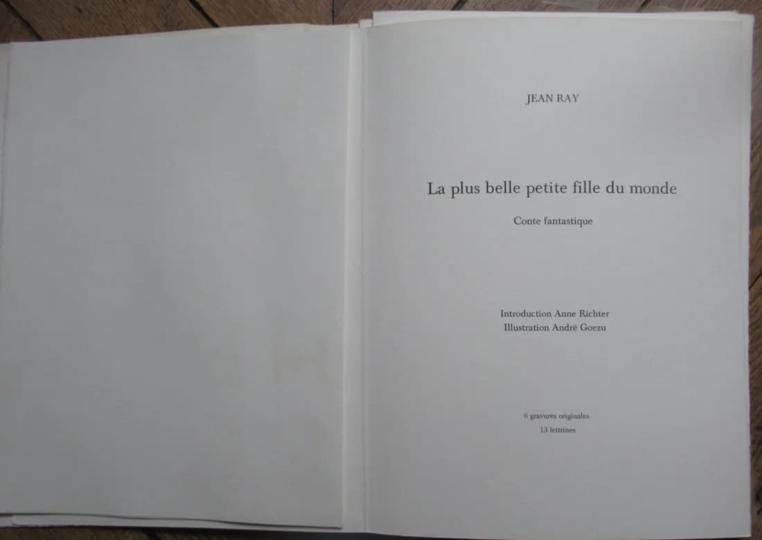 Jean RAY John FLANDERS La Plus Belle Petite Fille du Monde. André GOEZU Ex. Num. - Image 10
