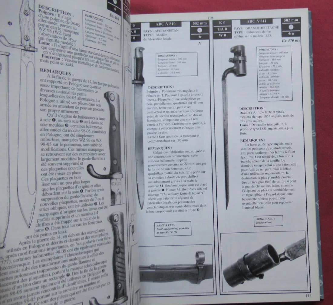Le Nouvel Atlas de la Baïonnette de Collection Tome 2. JP VIAL - Image 6
