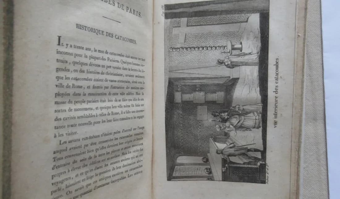 Cimetières Catacombes de Paris. Sépultures Royales St Denis - Image 7