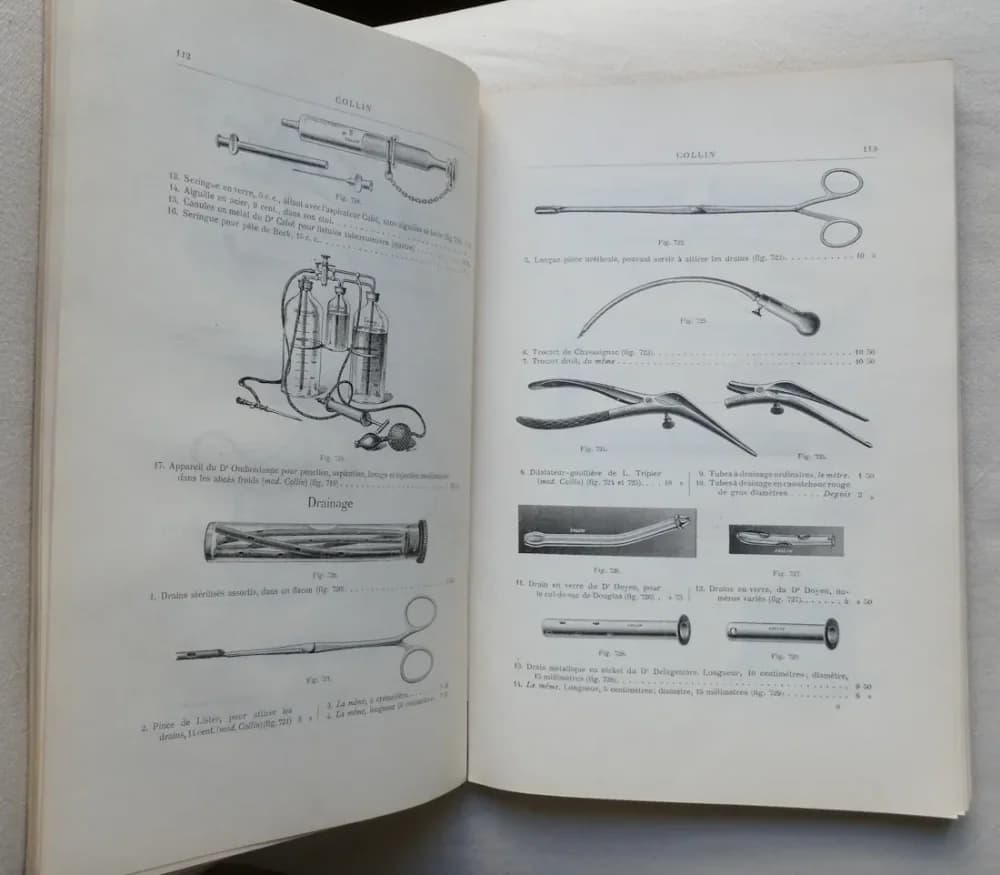 Maison Charrière - Collin - Fabrique d'Instruments de Chirurgie - Catalogue -1914 - Image 8