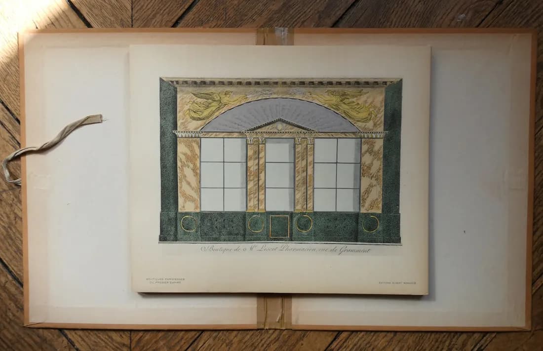 Boutiques Parisiennes du Premier Empire. H. LEFUEL - Image 8