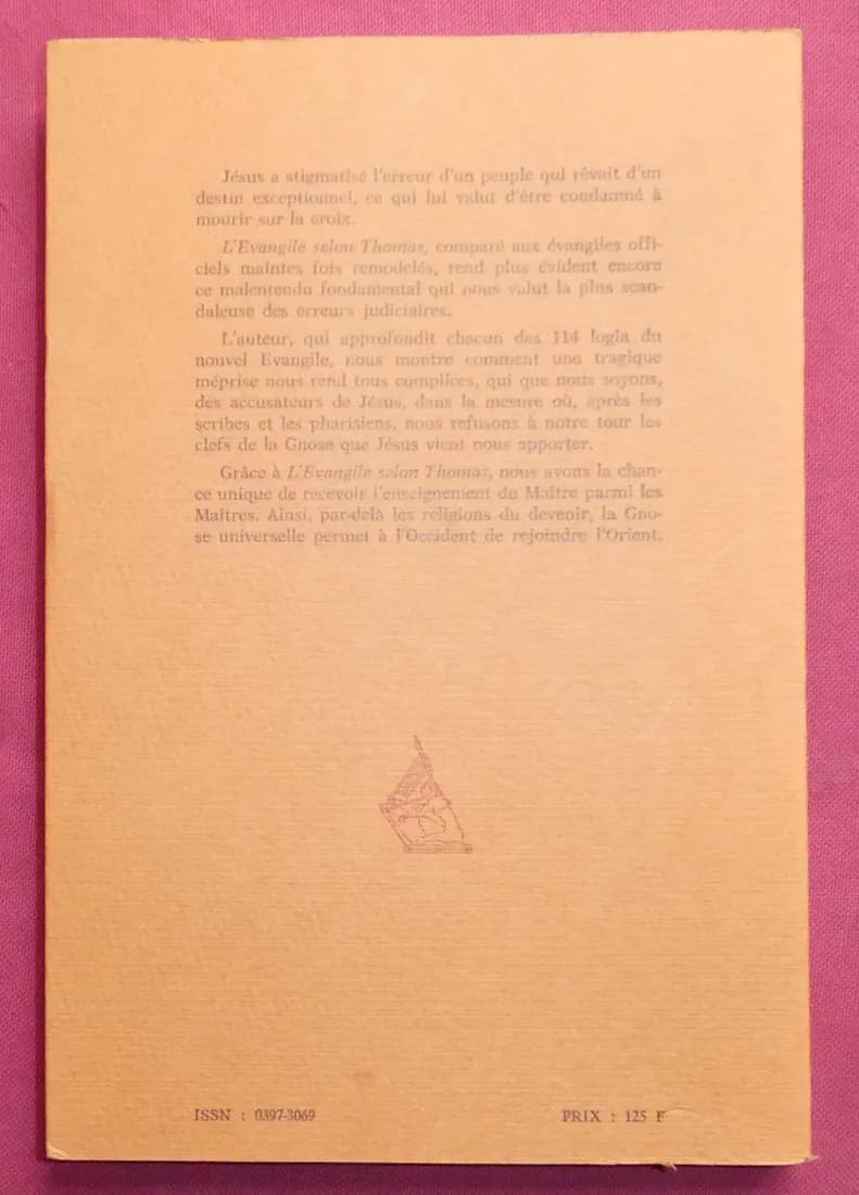 Le Procès de Jésus à la Lumière de la Gnose. E. GILLABERT - Image 5