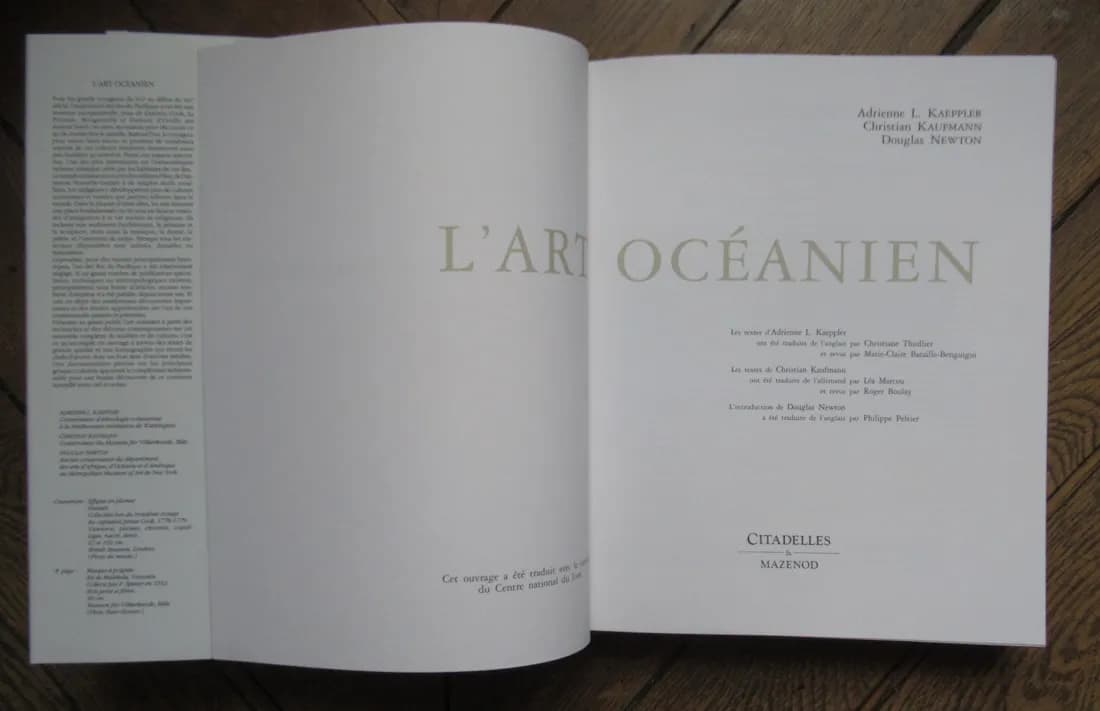 L'Art Océanien. Adrienne L. KAEPPLER - Citadelles Mazenod 1993 - Image 3