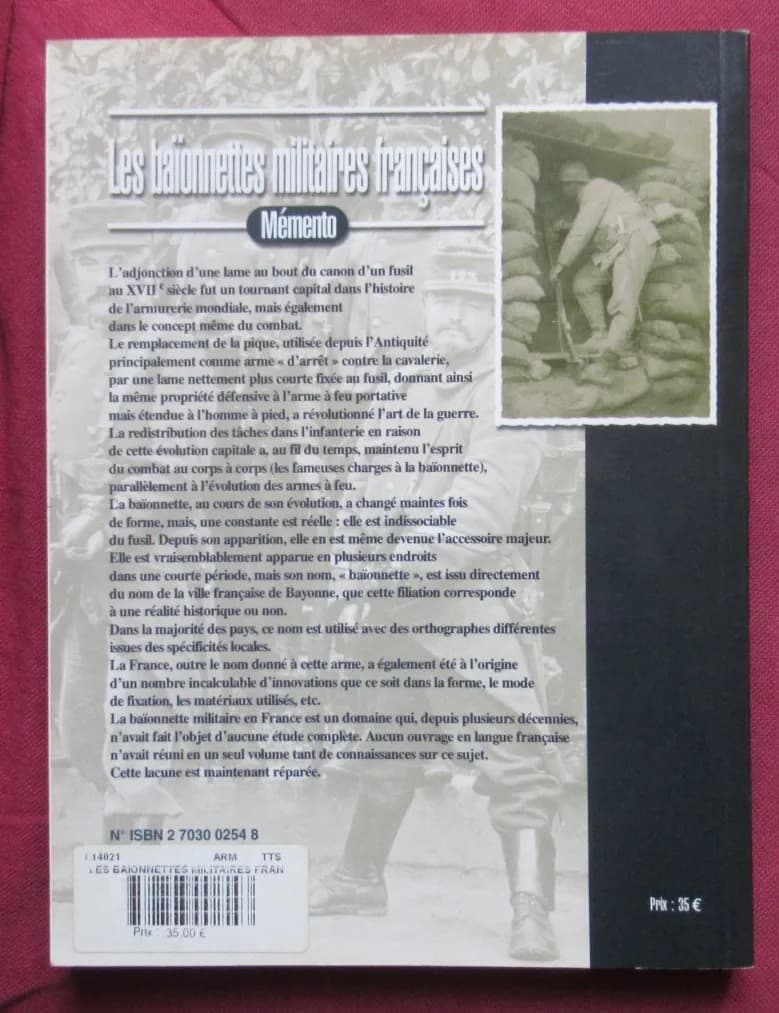 Les Baïonnettes Militaires Françaises. Mémento. G ADAM - Image 8
