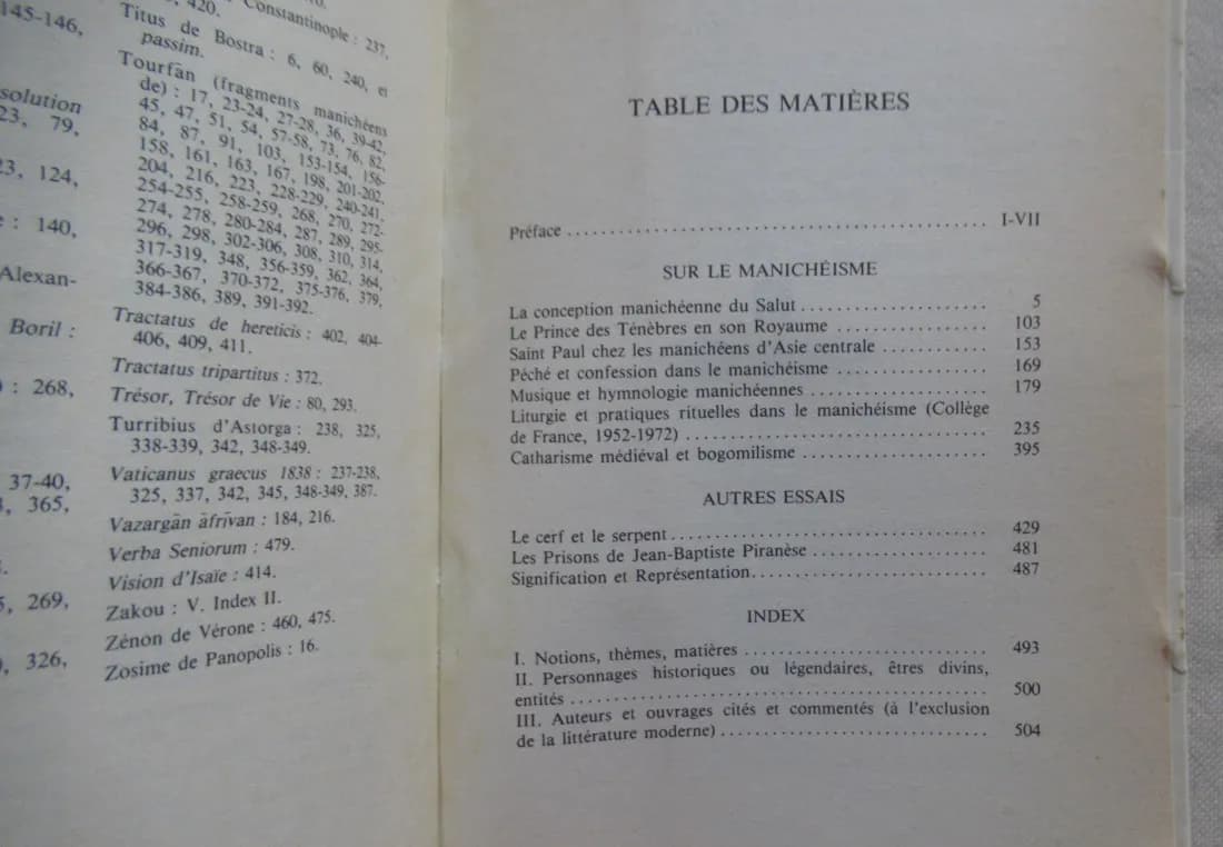 H. Ch. PUECH. Sur le Manichéisme et autres essais - Image 4