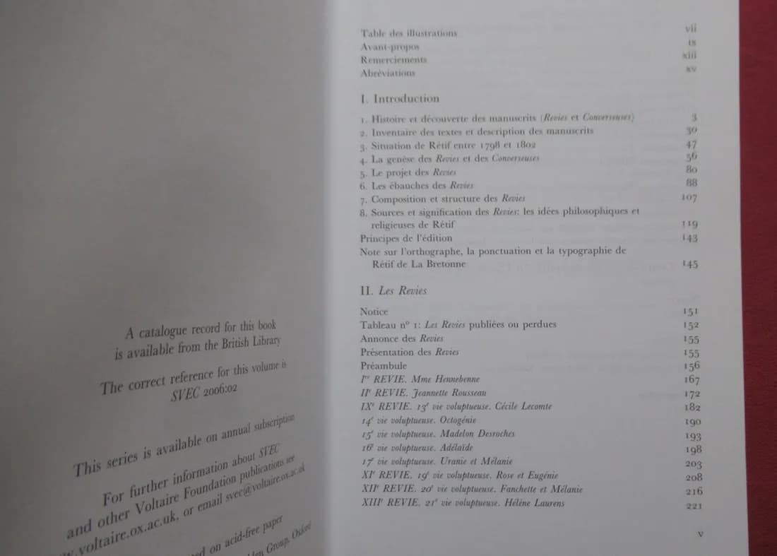 Pierre BOURGUET. Rétif de la Bretonne Les Revies - Image 5