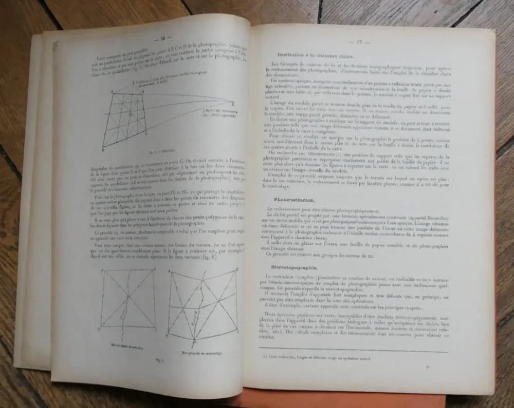 Manuel pour l'Etude et l'Utilisation des Photographies aériennes. 2 vol - Image 3
