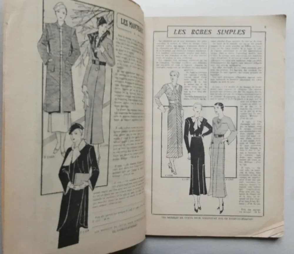 Guide Pratique de la Mode de Paris. Automne Hiver 1933-1934 - Image 3