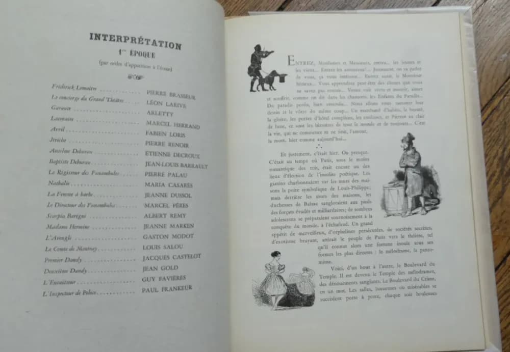 Les Enfants du Paradis. 1945. Marcel CARNE. Signature J. L. BARRAUT Pathé Cinéma - Image 8