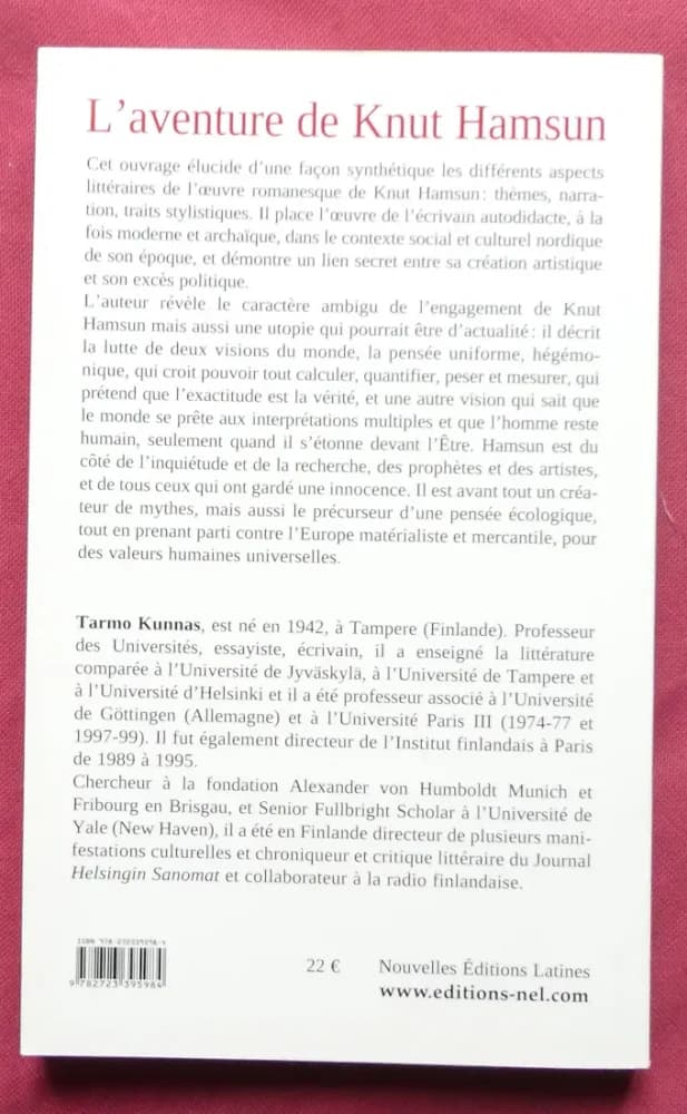 L'Aventure de Knut Hamsun. Tarmo KUNNAS - Image 4