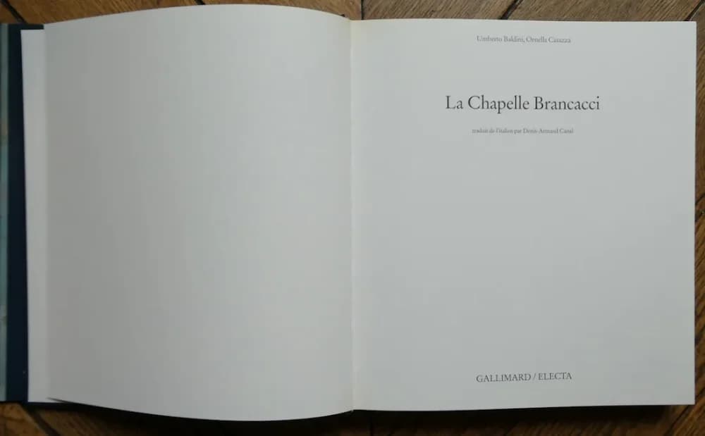 La Chapelle Brancacci. U. BALDINI  - O. CASZZA - Image 7