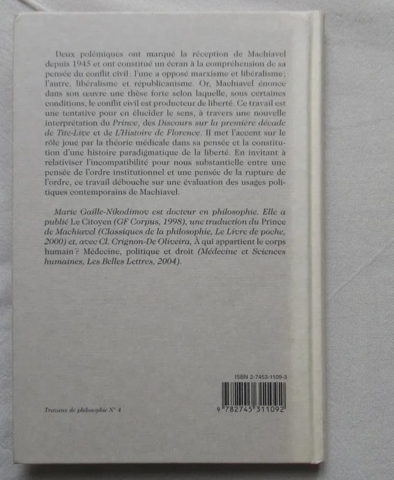 Conflit Civil et Liberté. La Politique machiavélienne entre histoire et médecine - Image 4