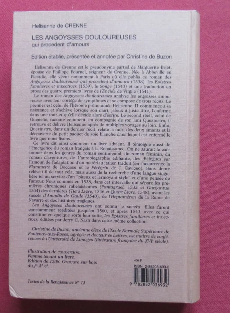 Helisenne de Crenne. Les Angoysses Douloureuses - Image 4