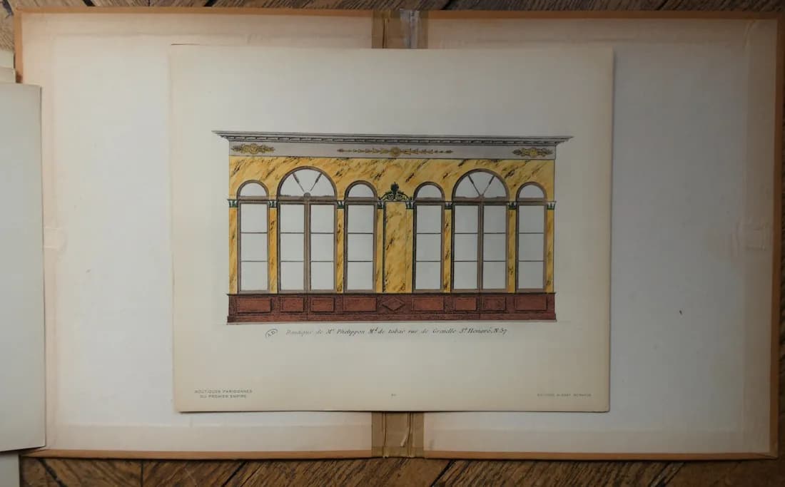 Boutiques Parisiennes du Premier Empire. H. LEFUEL - Image 12