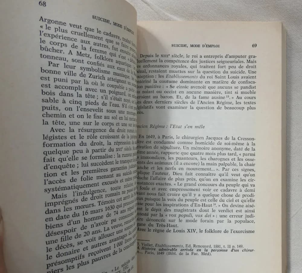 Suicide Mode d'Emploi. Histoire, technique, actualité - Image 5