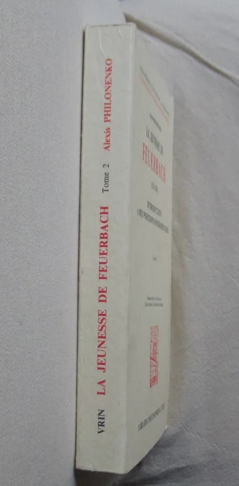A. PHILONENKO. La Jeunesse de Feuerbach 1828-1841. Tome 2 - Image 2