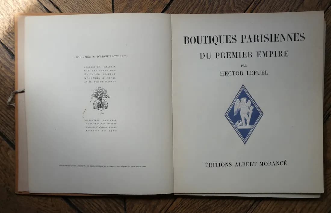 Boutiques Parisiennes du Premier Empire. H. LEFUEL - Image 6