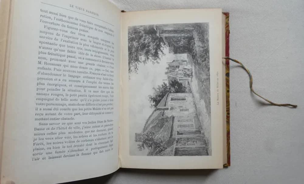 Le Vieux Barbizon : Souvenirs de Jeunesse d'un Paysagiste 1852 - 1875 avec 10 Dessins de l'auteur. Ed. 1907 - Image 6