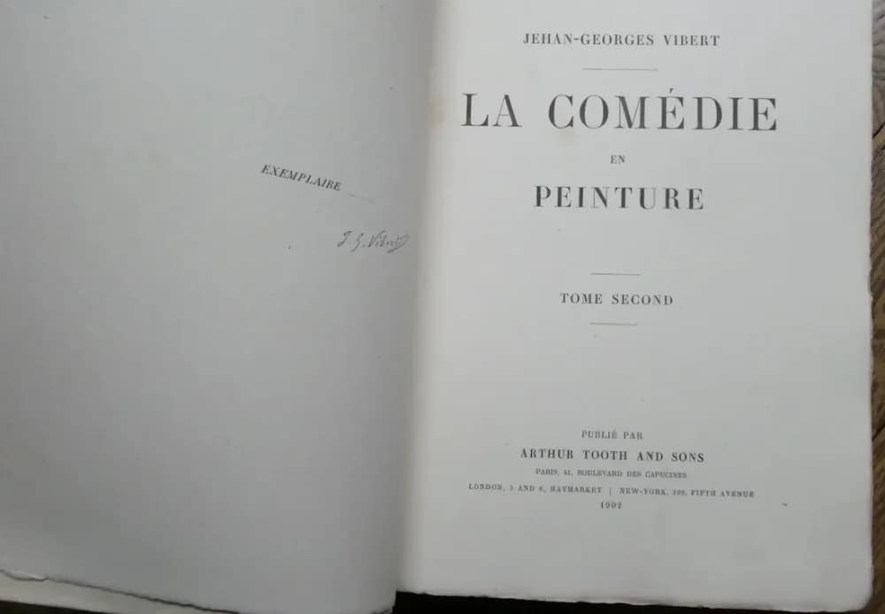 La Comédie en Peinture. 2 Tomes. J G VIBERT 1902 - Image 4