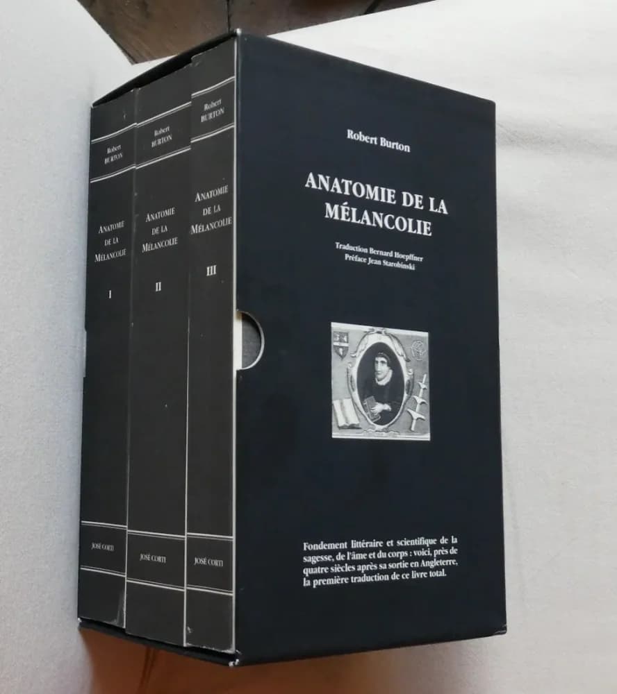Anatomie de la Mélancolie. Robert BURTON. 3 VOL. - Image 4
