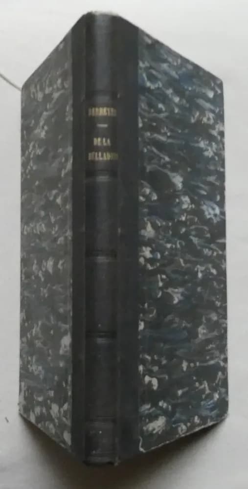 Couverture de Les Vertus Thérapeutiques de la Belladone. Dr DEBREYNE