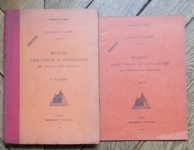Couverture de Manuel pour l'Etude et l'Utilisation des Photographies…