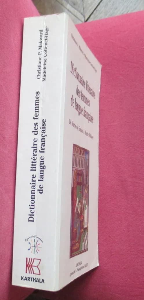 MAKWARD CH. P. - COTTENET-HAGE. Dictionnaire littéraire des femmes de langue - Image 2